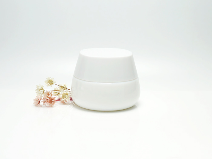 White Glass Jars For Face Cream Wholesale & Custom Opaque Jars 50ml