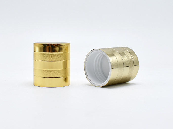 Premium Aluminum Sheathed Cap Cosmetic Bottle Closures