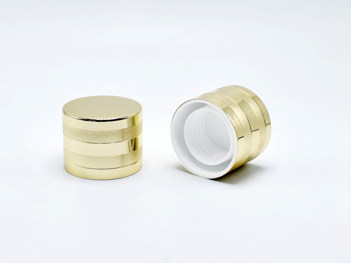24-410 Aluminum-Plastic Bottle Caps As Cosmetic Packaging Closures