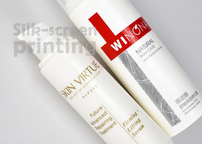 silk-screen-printing-process-for-empty-jars-and-bottles-for-custom-cosmetic-and-skincare-packaging