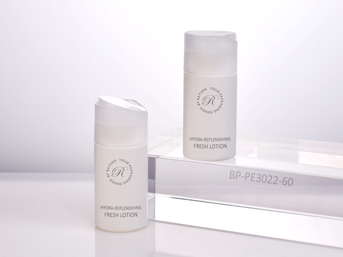 BP-PE3022-60 Travel Size Plastic Squeeze Bottle With Disc Cap For Wholesale & Custom 60ml 60ml white plastic squeeze bottle with disc cap, as a travel size packaging for dispensing gels and lotions