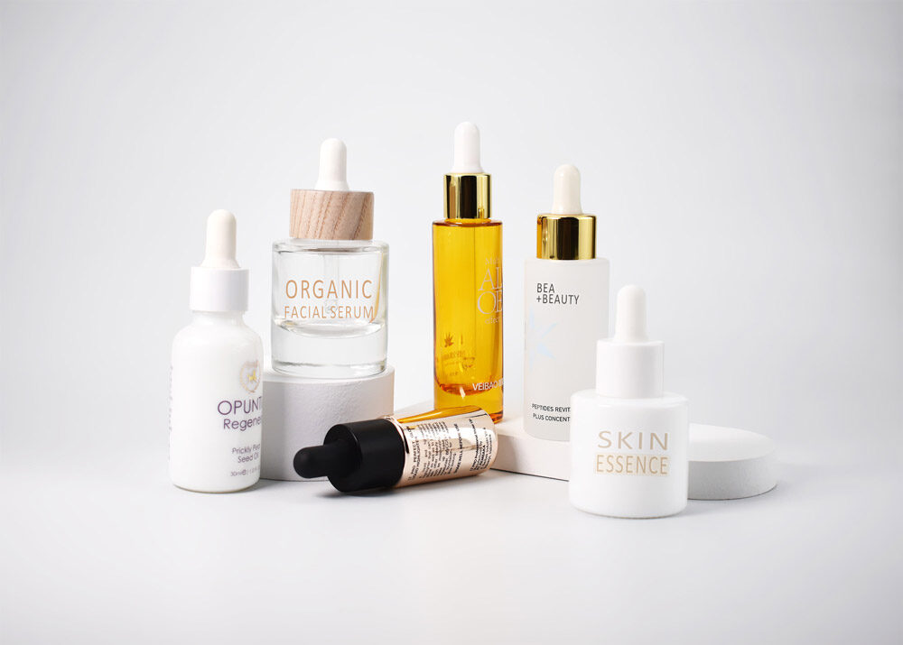 custom-glass-cosmetic-skincare-containers-essential-oil-dropper-bottle-packaging