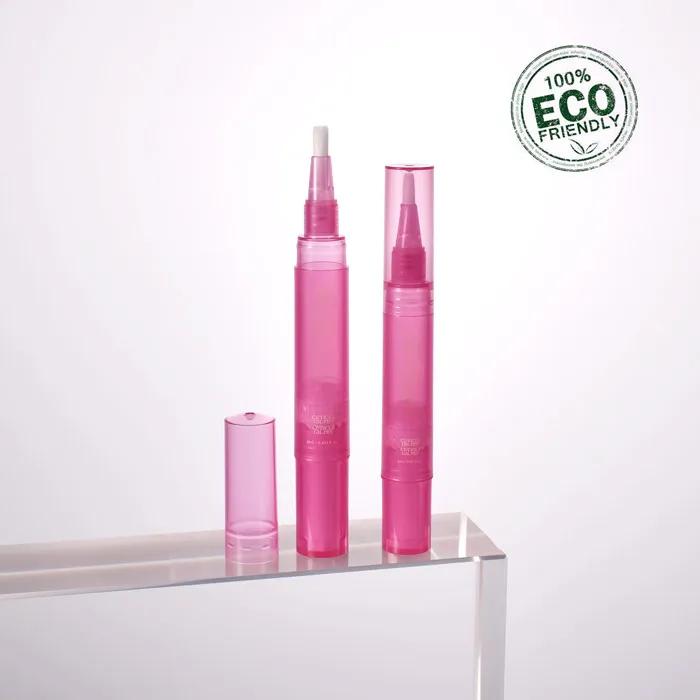 Customizable 4ml 6ml Airless Cosmetic Twist Pen for Cuticle Oil Packaging
