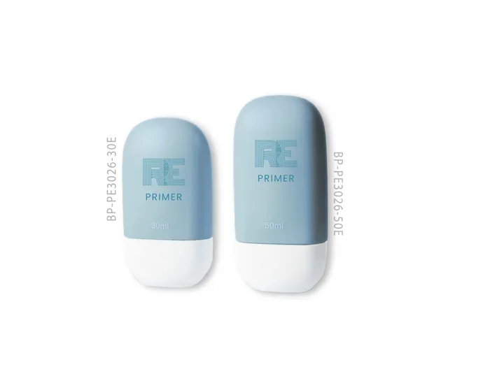 Squeezable HDPE EVOH Sunscreen Tottle Bottle with Nozzle Tip 30ml 50ml