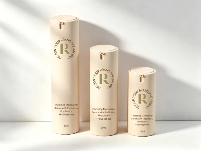 Empty Refillable Bottles with Pump for Sustainable Skincare