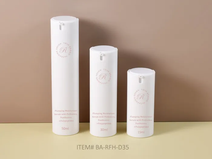 Empty Refillable Bottles with Pump for Sustainable Skincare