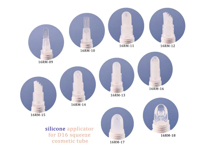 No-drip Airless Cosmetic Tube with Sponge Head for Liquid Blush & Concealer