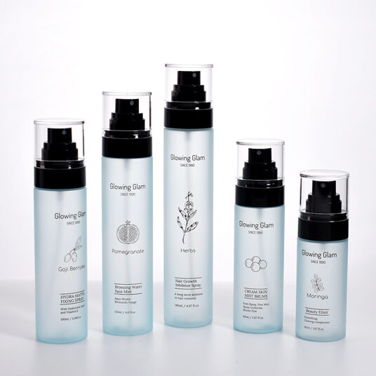 PET Plastic Cosmetic Bottles