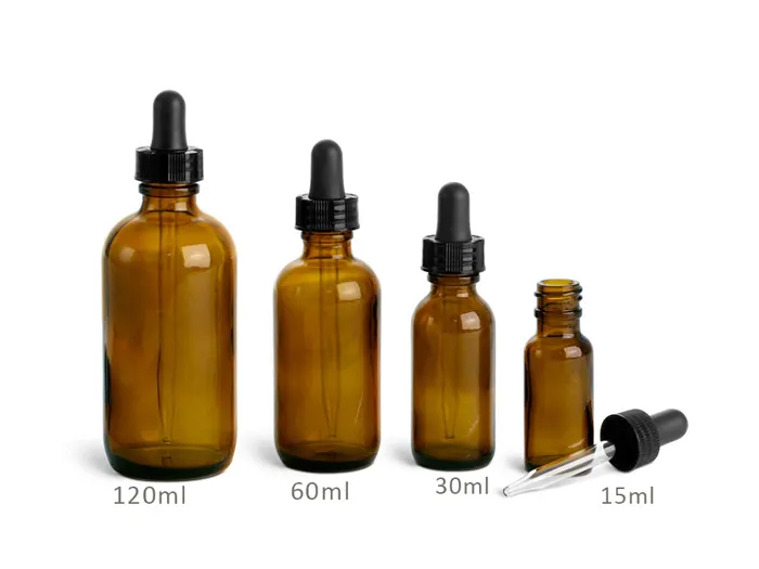 Amber Glass Bottles