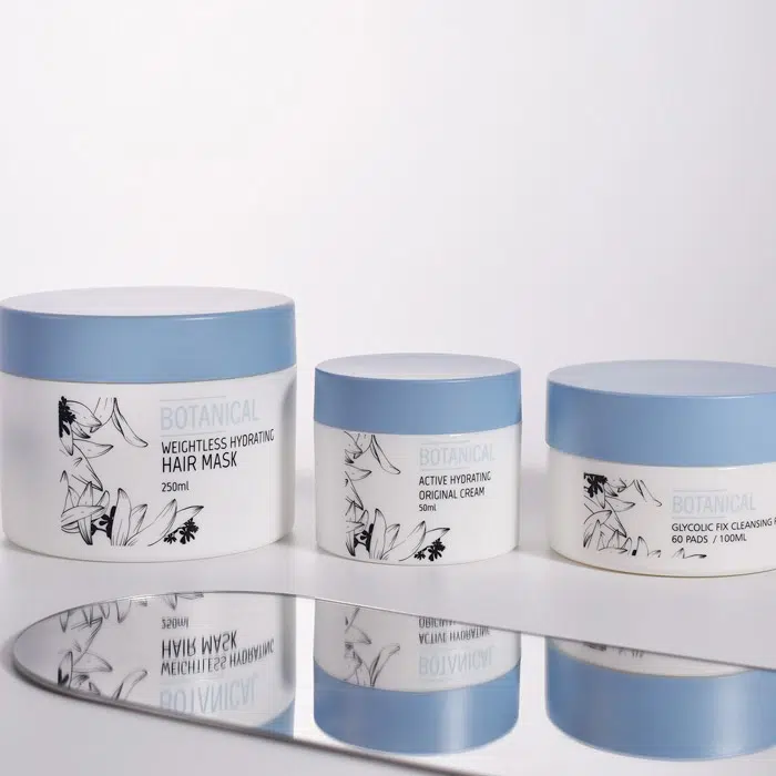 Plastic Cosmetic Jars