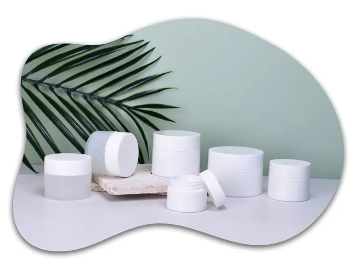 Plastic Cosmetic Jars