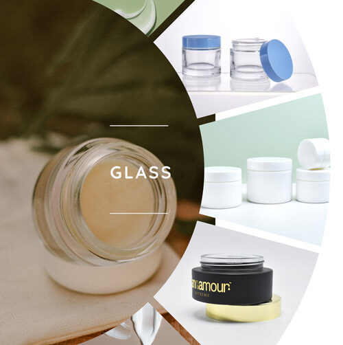 Premium Glass Cosmetic Jars