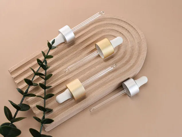 Cosmetic Dropper Caps & Pipettes