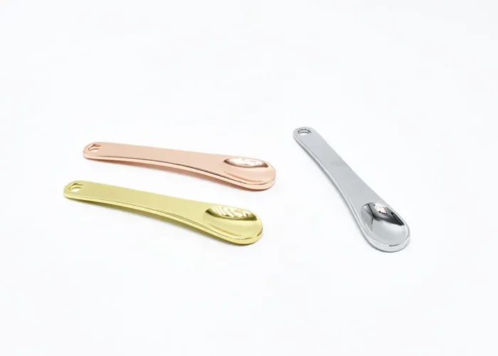 Metal Makeup Spatula Customizable Cosmetic Applicator