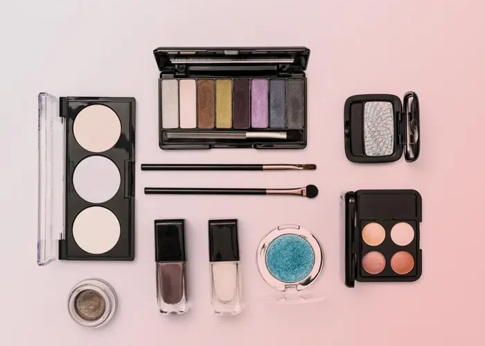 empty makeup packaging collection