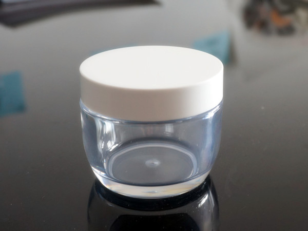 plastic skin care jar packaging