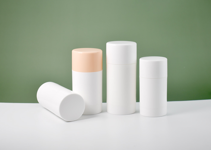 recyclable cylinder plastic deodorant stick container wholesale and custom