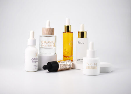 Cosmetic Glass Droppers & Bottles