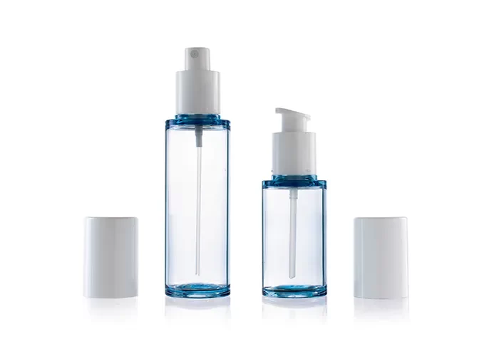 Cosmetic Spray Bottles PETG Plastic Packaging